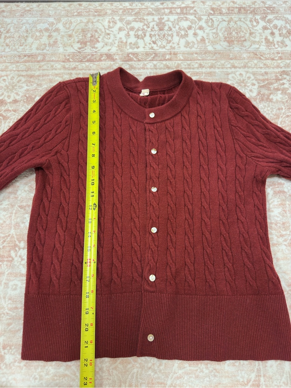 Soft 🥀 Cable Knit Cardigan Sweater - Picture 8 of 10